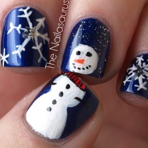 10 Festive Holiday Nail Art Designs