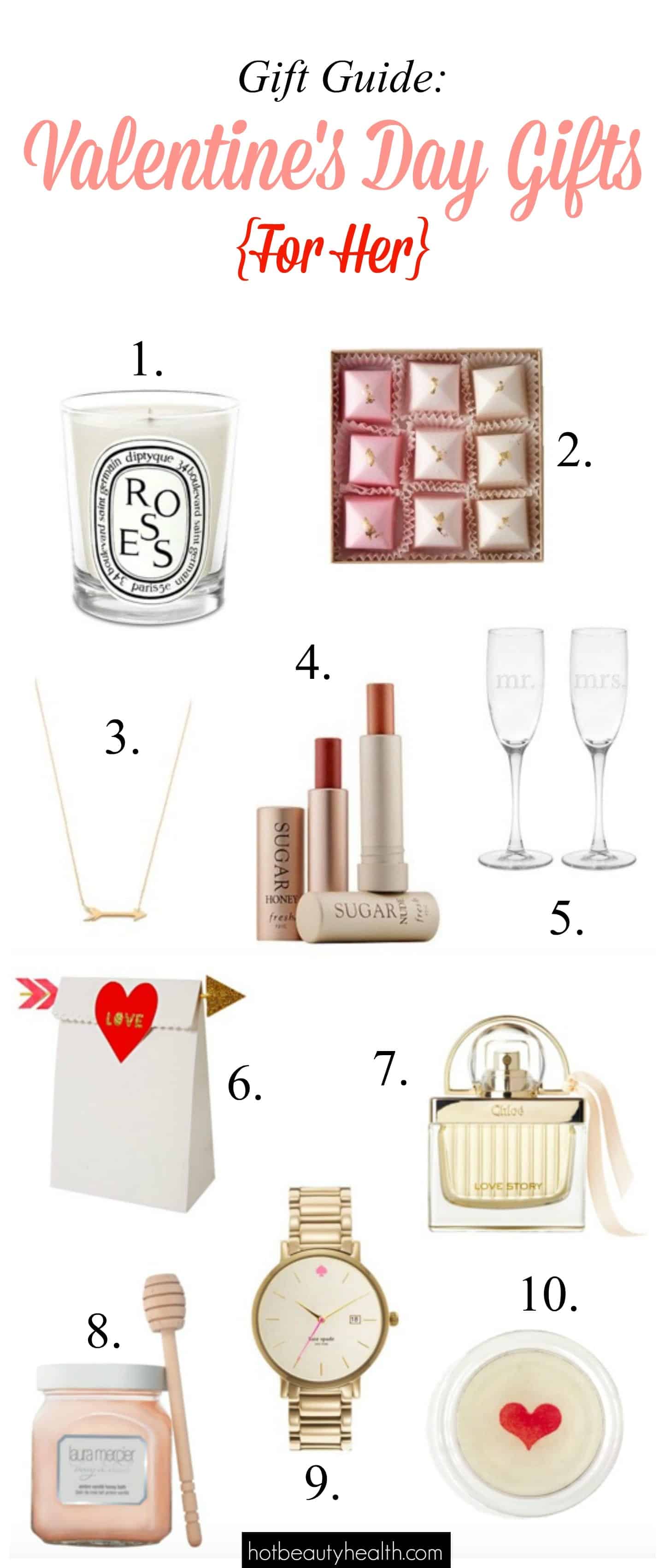 Top 10 Valentine's Day Gifts for Her