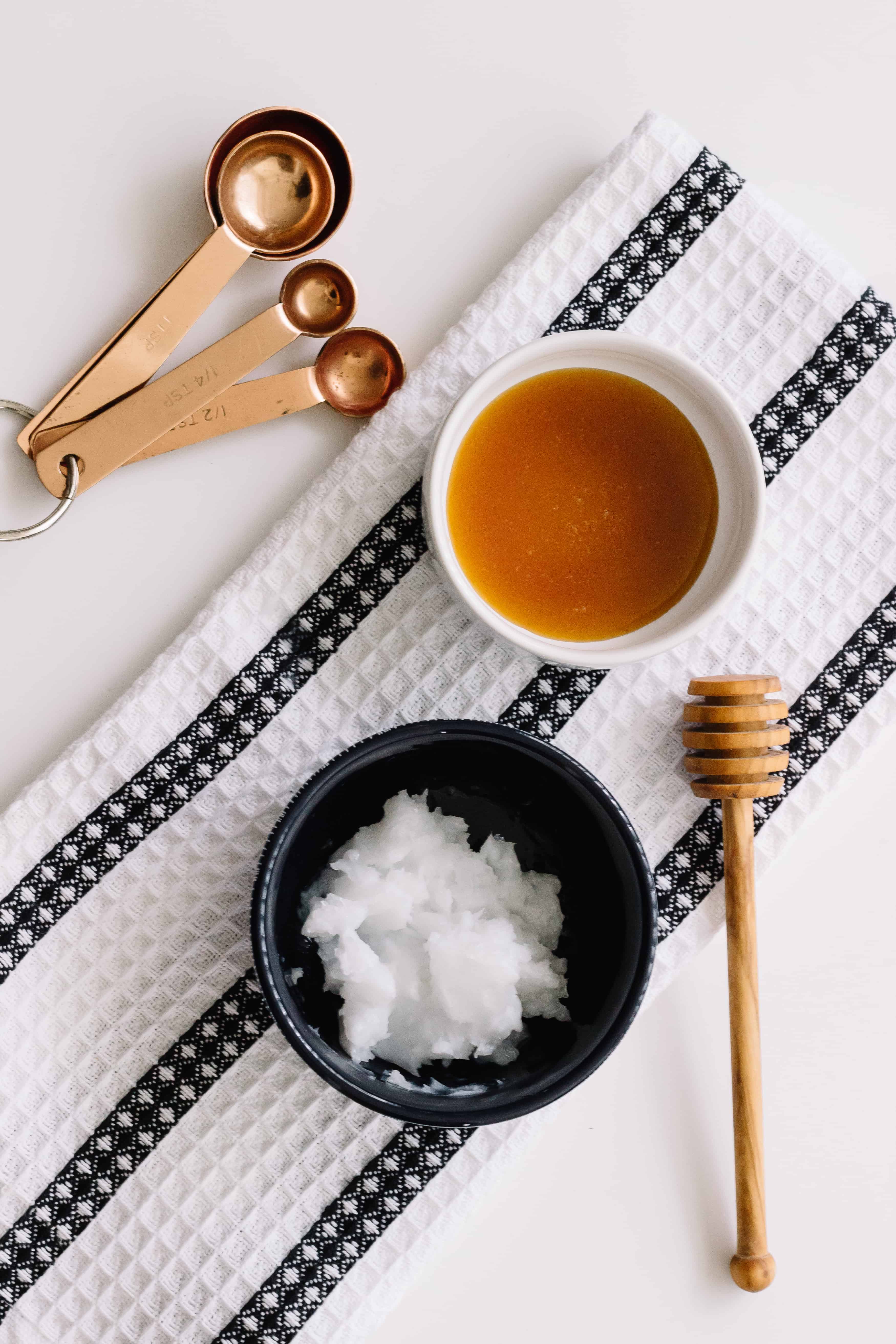 Coconut Oil And Honey Hair Mask Homemade Hot Beauty Health