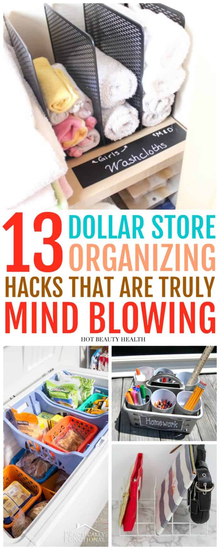 13 Dollar Store Organizing Hacks That Are So Clever Hot Beauty Health