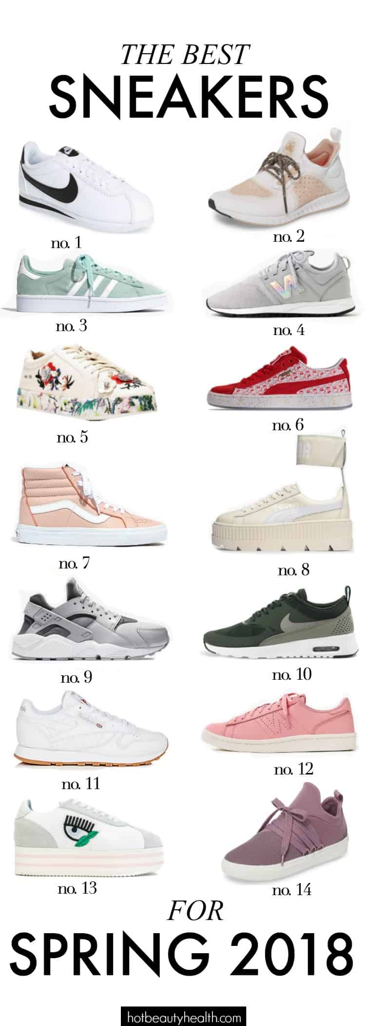 Shoe Love: The Best Sneakers for Spring 